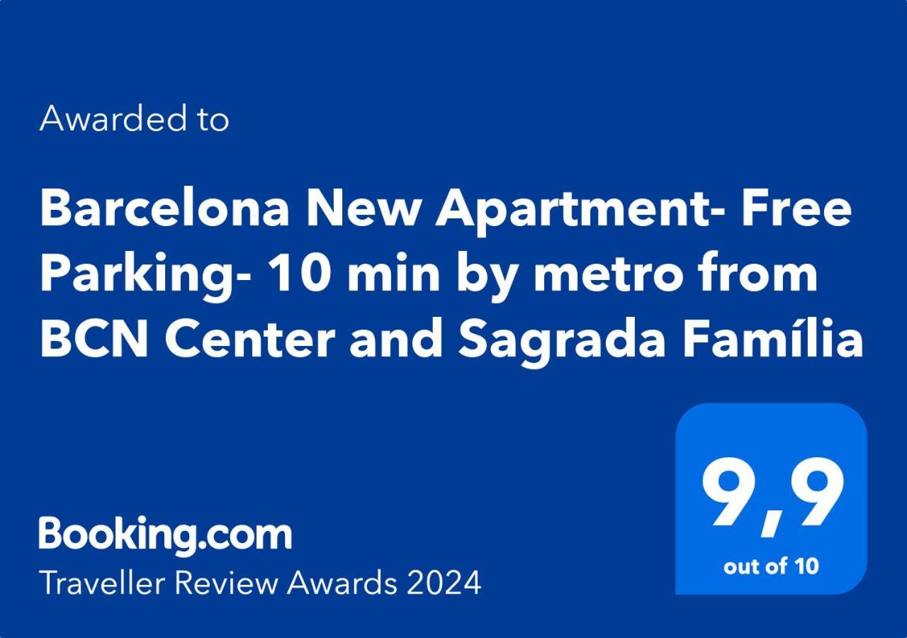 Barcelona Chic Apartments- Free Parking - 10 Min From Bcn City Centre By Metro Dış mekan fotoğraf